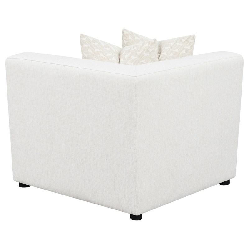 Large Picture of Coaster Furniture Freddie 551641-SETR 6 pc Upholstered Modular Sectional - Pearl