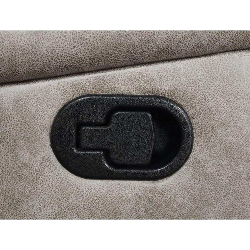 Large Picture of Coaster Furniture Greer 651351 Upholstered Motion Reclining Sofa - Taupe