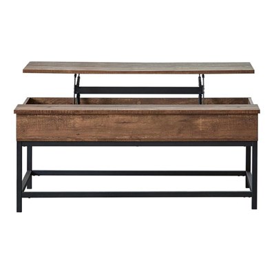 Coaster Furniture Byers 723778 Engineered Wood Lift Top Coffee Table - Brown Oak