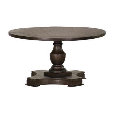Coaster Furniture Morello 753448 Round Coffee Table With Pedestal Base - Coffee