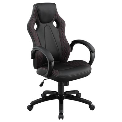 Coaster Furniture Carlos 881426 Upholstered Adjustable Home Office Desk Chair - Black