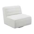 Coaster Furniture Cobie 905723 Upholstered Swivel Armless Chair - Natural