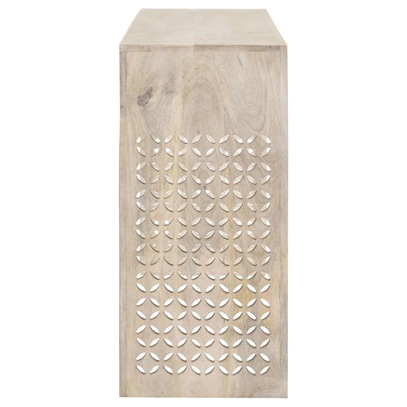 Large Picture of Coaster Furniture Rickman 959543 2-Drawer Wood Entryway Console Table - White Washed