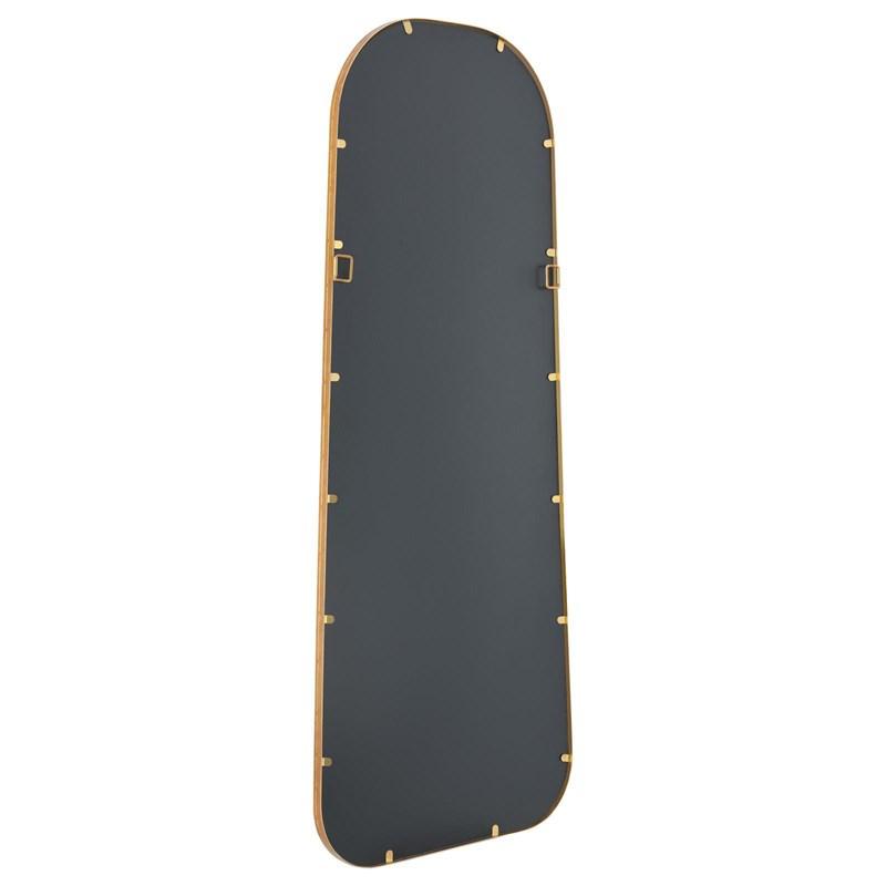 Large Picture of Coaster Furniture Simeon 962821 24 x 59 Inch Full Length Floor Mirror - Antique Gold