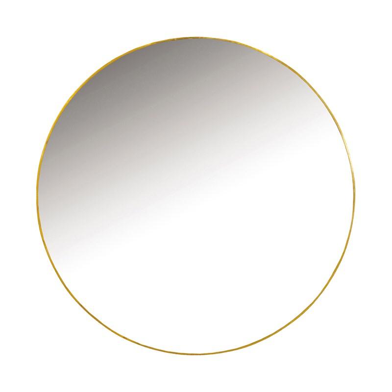 Large Picture of Coaster Furniture Hermione 963485 Round Wall Mirror - Gold