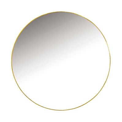 Coaster Furniture Hermione 963485 Round Wall Mirror - Gold