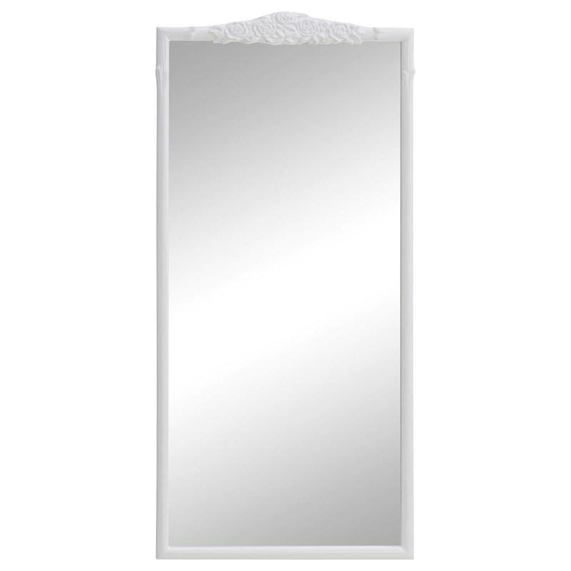 Large Picture of Coaster Furniture Sylvie 969532GWT Rectangular Floor Mirror - White