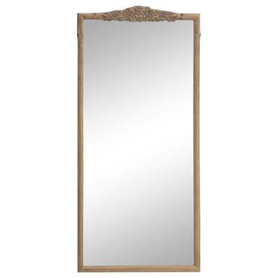 Coaster Furniture Sylvie 969532VTG Rectangular Floor Mirror - Vintage Brown