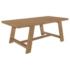 Coaster Furniture Sharon 104171 Rectangular 84-inch Wood Trestle Dining Table - Brown