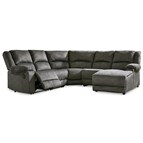 Signature Design by Ashley Benlocke 30402S16 5 pc Reclining Sectional with Chaise