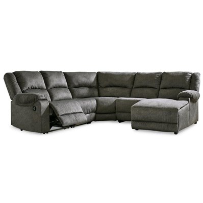 Signature Design by Ashley Benlocke 30402S16 5 pc Reclining Sectional with Chaise