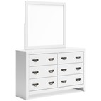 Signature Design by Ashley Binterglen B427B1 Dresser and Mirror