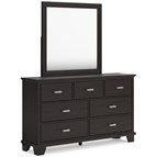Signature Design by Ashley Covetown B441B1 Dresser and Mirror