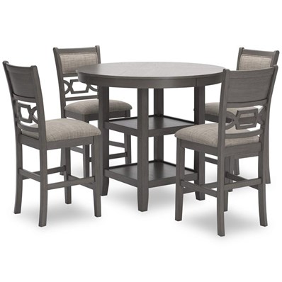 Signature Design by Ashley Wrenning D425-223 Dining Room Counter Table Set