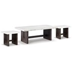 Signature Design by Ashley Burkhaus T779T1 Coffee Table and 2 Ends