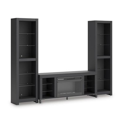 Signature Design by Ashley Cayberry W2721W2 3 pc Entertainment Center with Electric Fireplace