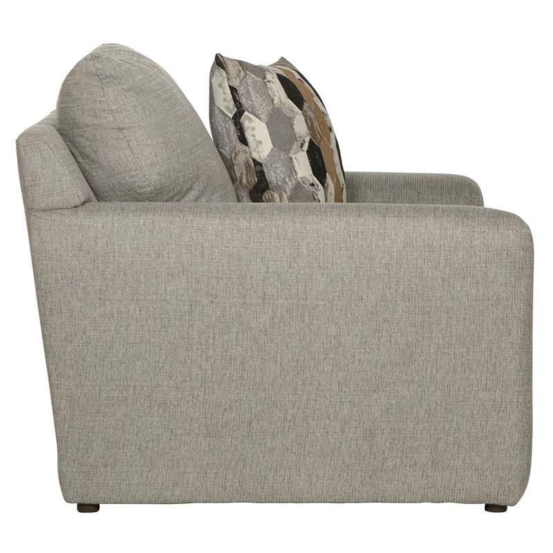 Large Picture of Jackson Furniture Hooten 328801 Chair 1/2 - Nickel