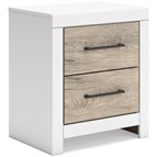 Signature Design by Ashley Charbitt B2035-92 Two Drawer Night Stand