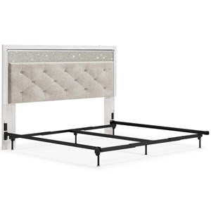 Signature Design by Ashley Altyra B2640-58 King/California King Upholstered Panel Headboard (Bed Components - Headboard)