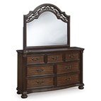 Signature Design by Ashley Lavinton B764B1 Dresser and Mirror