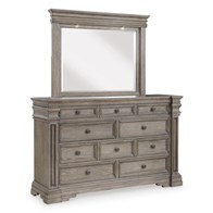 Signature Design by Ashley Blairhurst B916B1 Dresser and Mirror (Dressers - 10 Drawers)