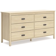 Signature Design by Ashley Cabinella EB2444-231 Six Drawer Dresser (Dressers - 6 Drawers)