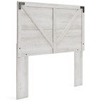Signature Design by Ashley Shawburn EB4121-156 Full Crossbuck Panel Headboard