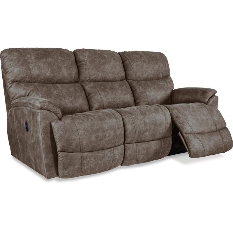 Large Picture of La-Z-Boy Trouper Reclining Sofa - Sable