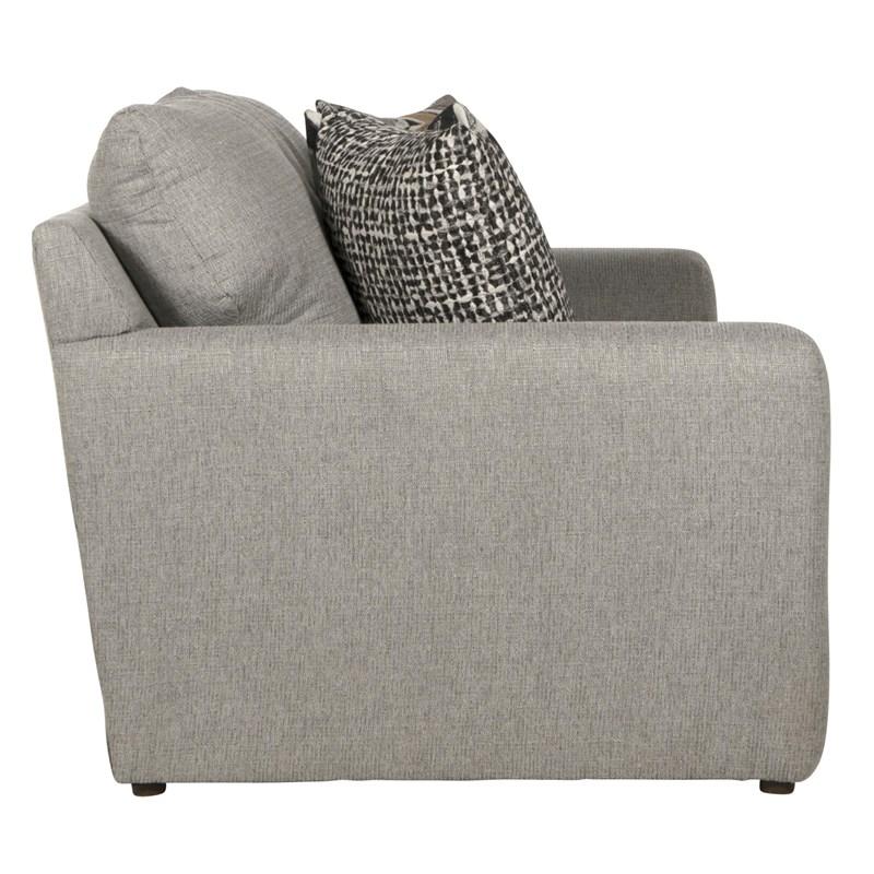 Large Picture of Jackson Furniture Hooten 328803 Sofa - Nickel