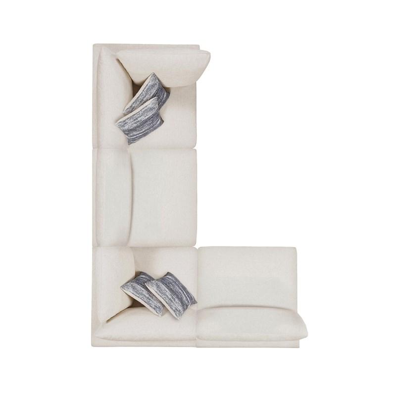 Large Picture of Coaster Furniture Serene 551321-SETA 4 pc Upholstered Modular Sectional - Beige