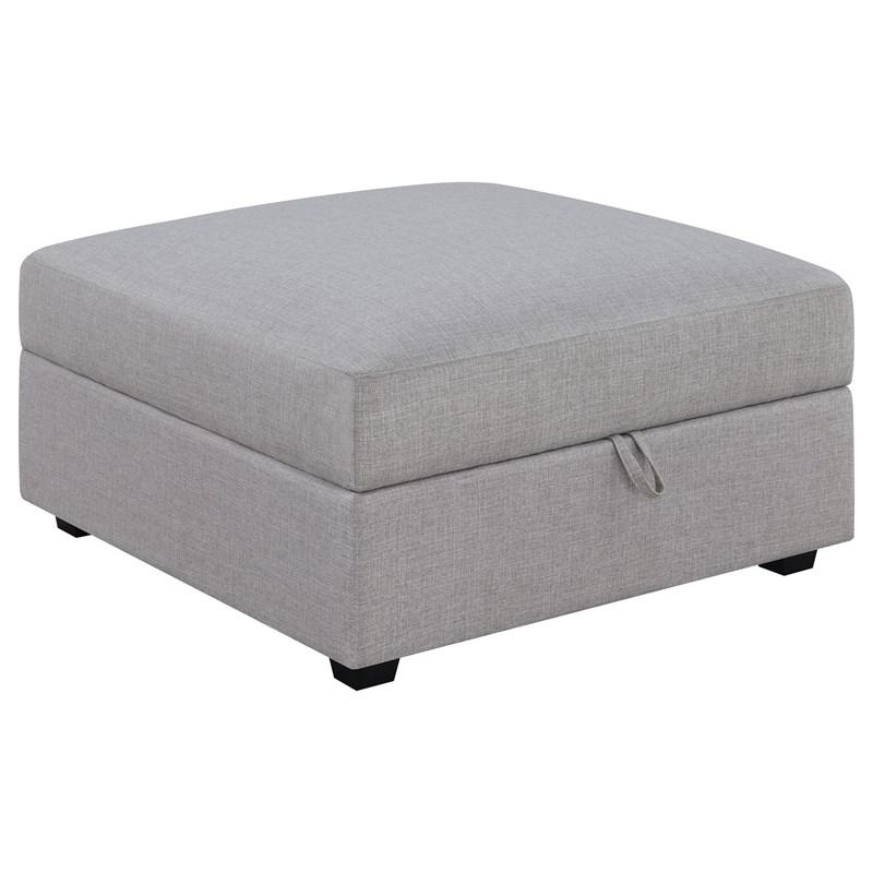 Large Picture of Coaster Furniture Cambria 551511-S4A 4 pc Upholstered Modular Sectional - Grey