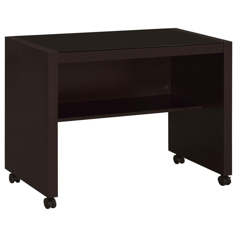Large Picture of Coaster Furniture Skeena 800901-S3 3-Piece Home Office Set - Cappuccino