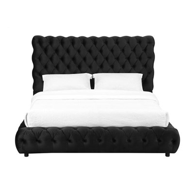 Crown Mark Flory 5112BK-Q Queen Bed - Black
