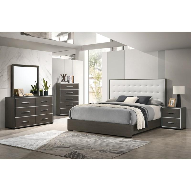 Large Picture of Crown Mark Sharpe B4100-K King Bed