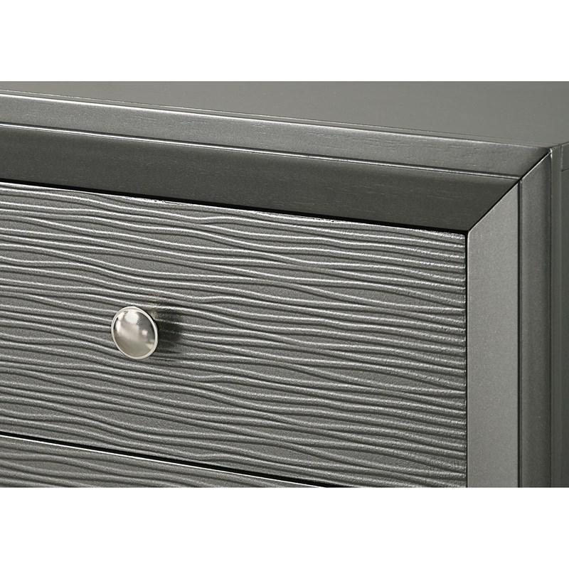 Large Picture of Crown Mark Denker B4715-1 Dresser - Gunmetal
