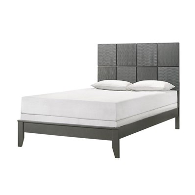 Crown Mark Denker B4715-Q Queen Bed - Gunmetal