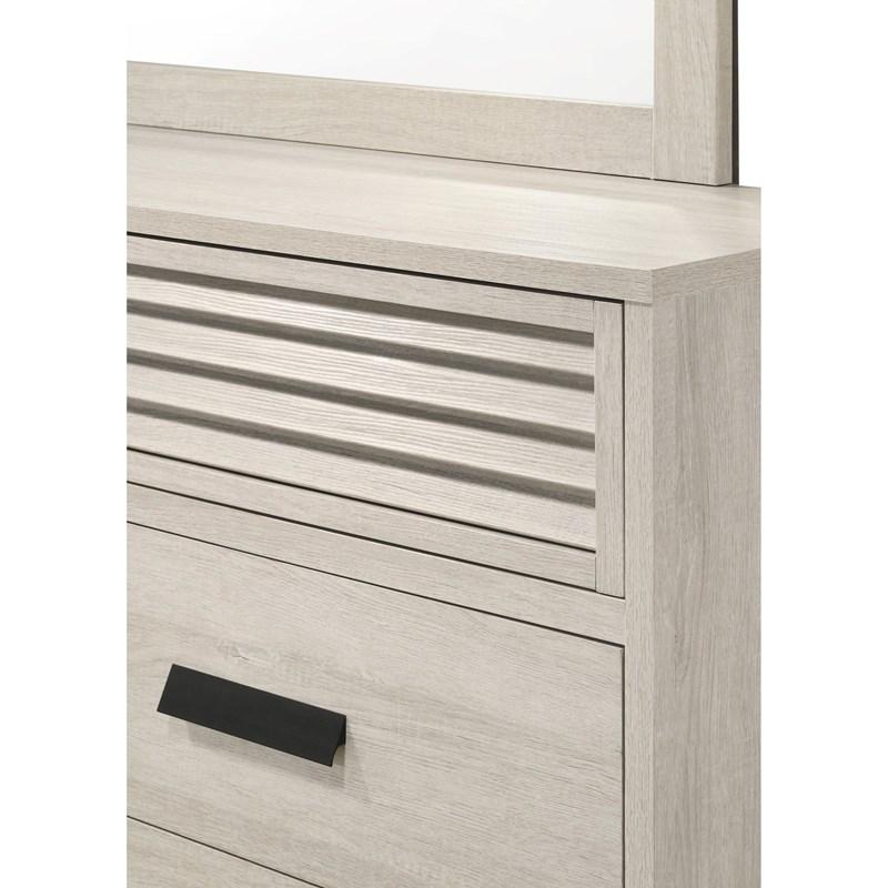 Large Picture of Crown Mark Sarter B4740-1 Dresser - White