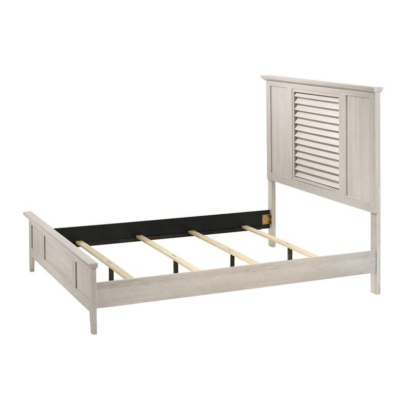 Large Picture of Crown Mark Sarter B4740-K King Bed - White