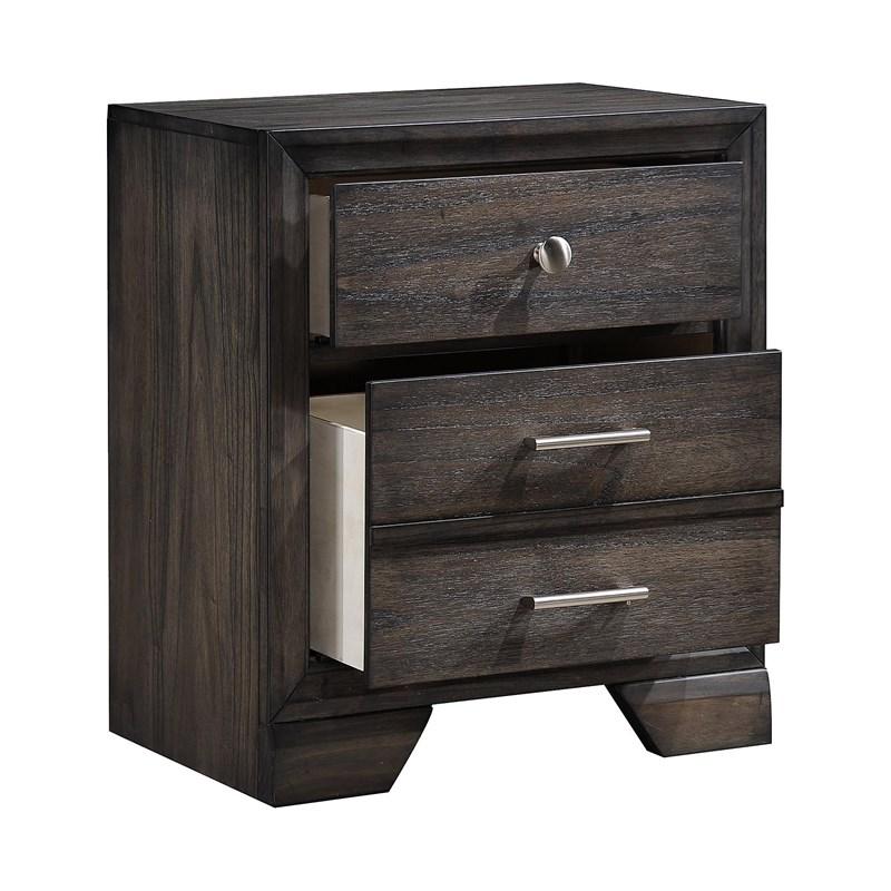 Large Picture of Crown Mark Jaymes B6580-2N Nightstand