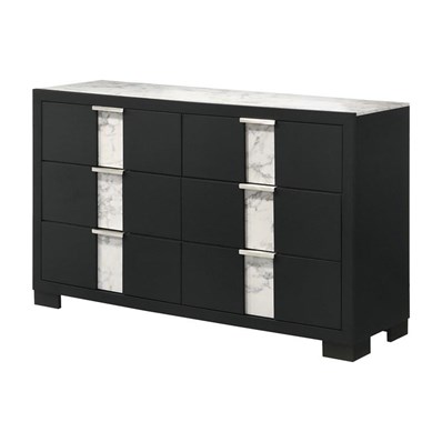 Crown Mark Rangley B6835-1 Dresser - Black
