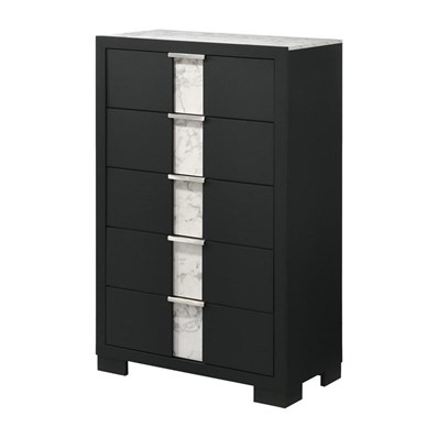 Crown Mark Rangley B6835-4 Chest - Black