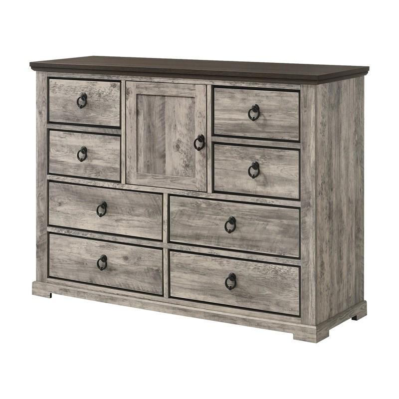 B6840-1 Crown Mark Dressers | Montgomery Overstock