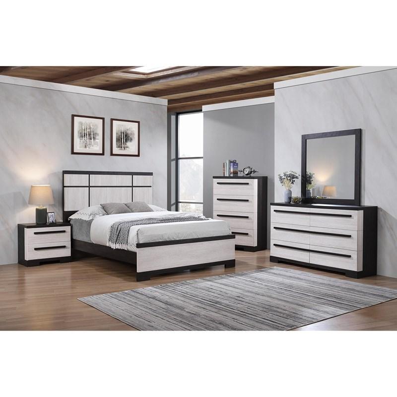 Large Picture of Crown Mark Remington B8162-4 Chest - Black/White