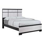Crown Mark Remington B8162-K King Bed - Black/White