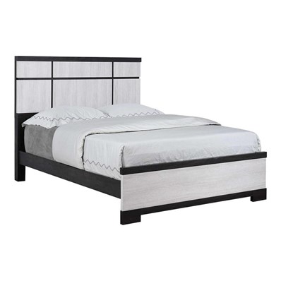 Crown Mark Remington B8162-K King Bed - Black/White