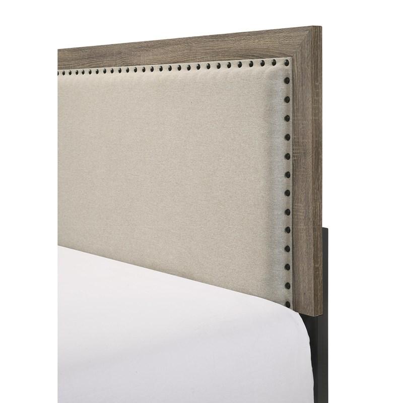 Large Picture of Crown Mark Millie B9205-K-BED King Upholstered Bed
