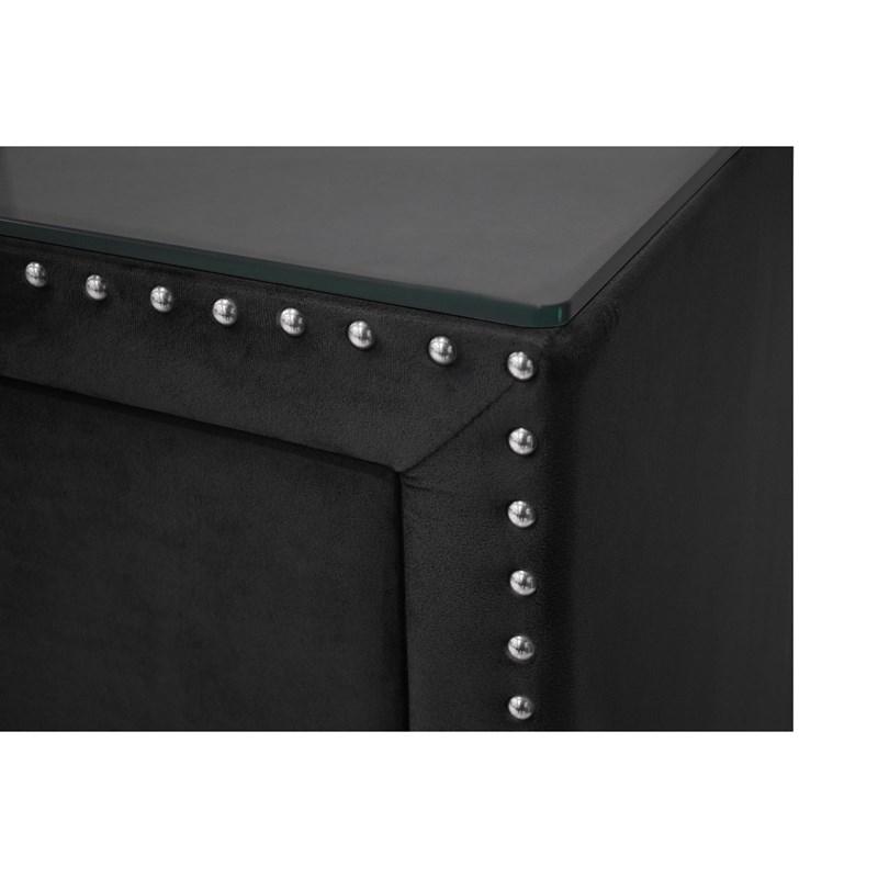 Large Picture of Crown Mark Lucinda B9265-1 Dresser - Black
