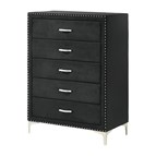 Crown Mark Lucinda B9265-4 Chest - Black
