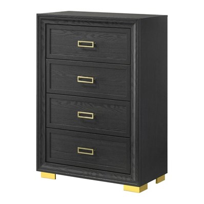 Crown Mark Pepe B9290-4 Chest - Black