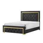 Crown Mark Pepe B9290-K King Bed - Black